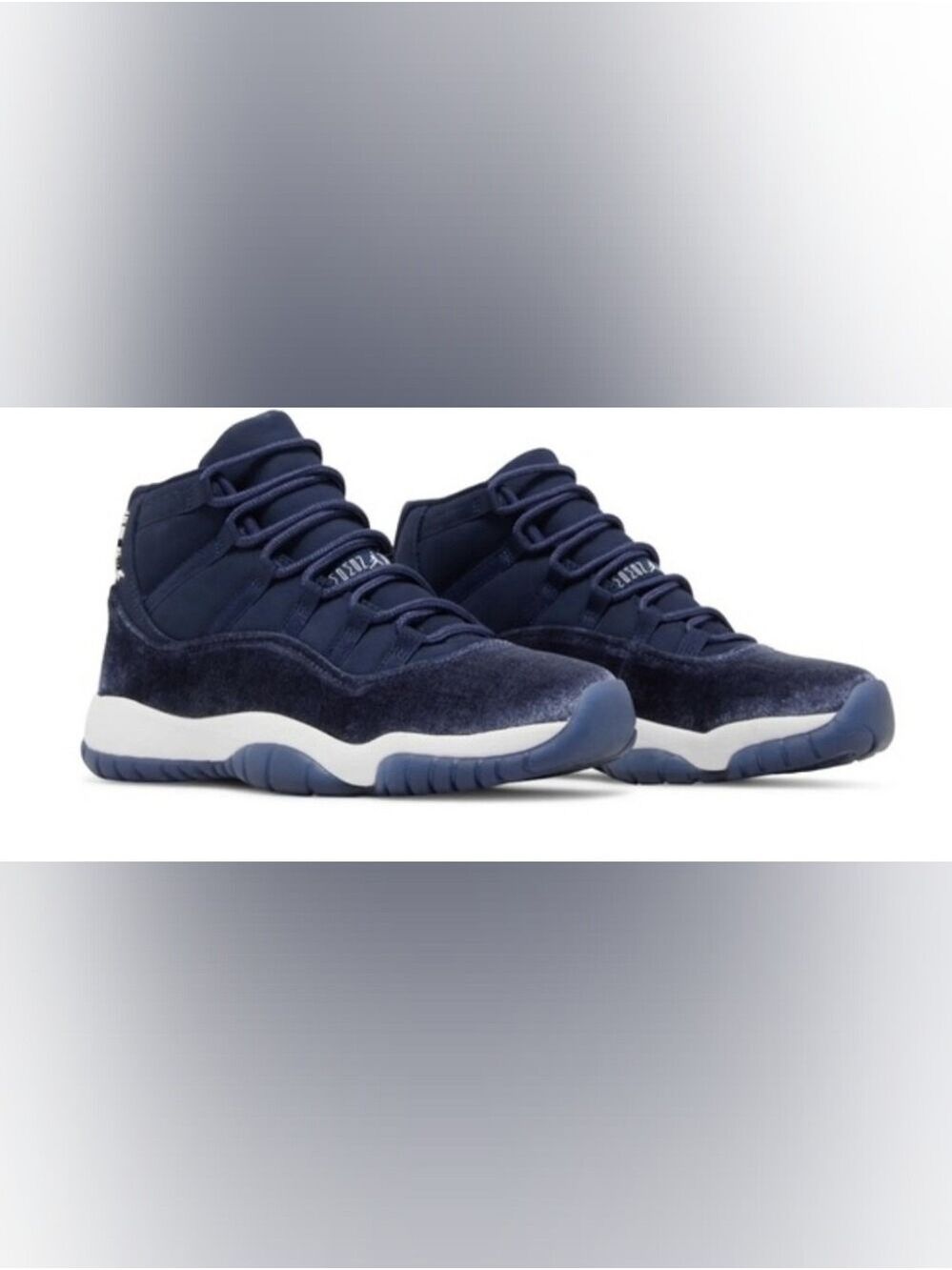Air Jordan 11 Retro "Midnight Navy Velvet" Sz 5.5